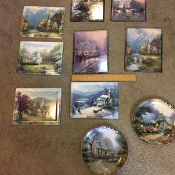 Thomas Kinkade Plates