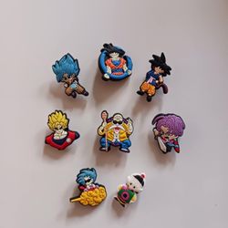 Dragon Ball Z Croc Charms 