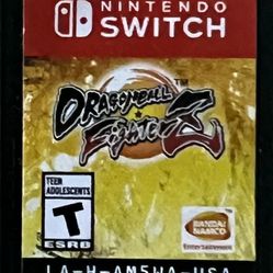 Dragon ball Fighter Z Nintendo Switch (Game Only)
