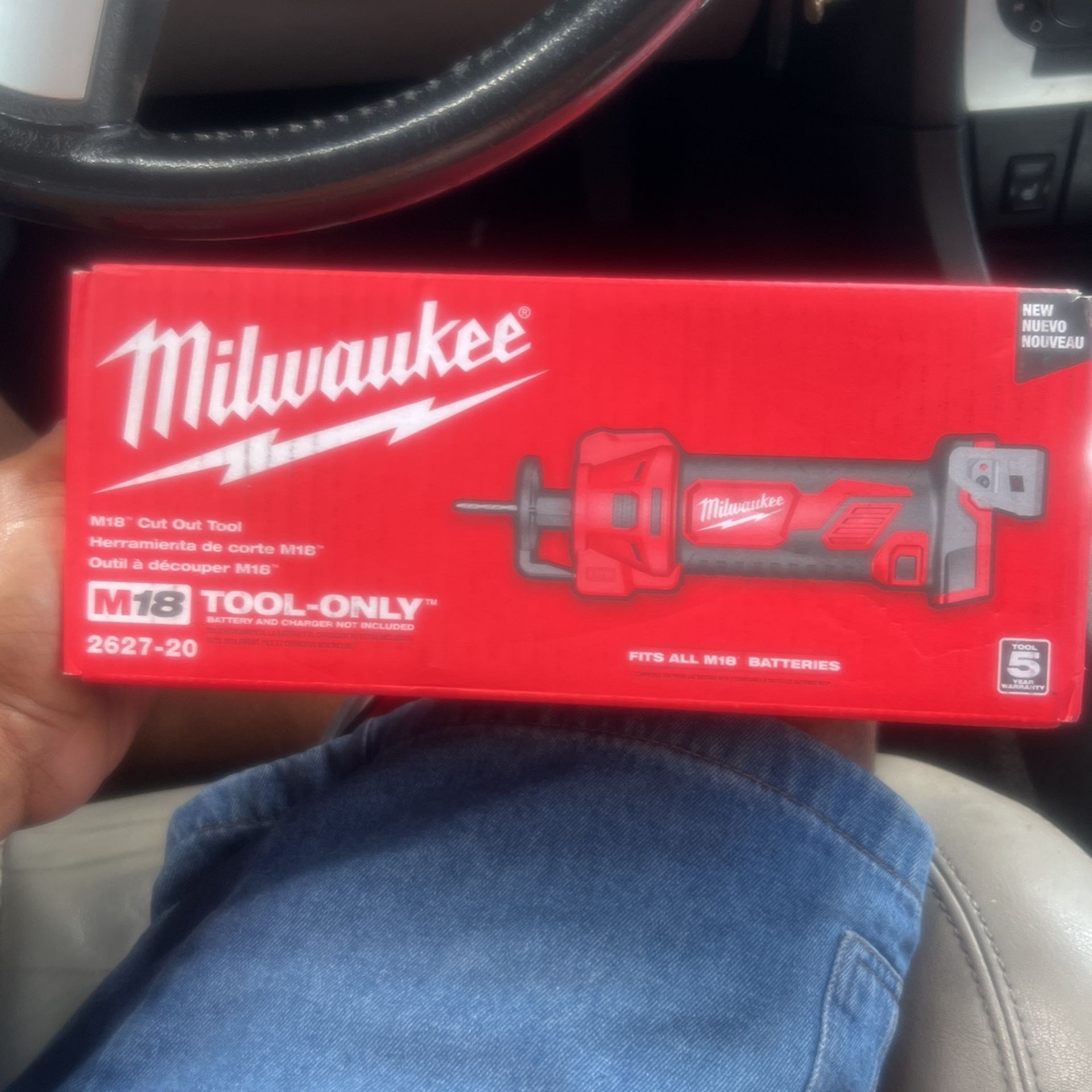Milwaukee M18 18V Lithium-Ion Cordless Drywall Cut Out Rotary Tool (Tool-Only)