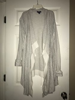 Gap HighLow Open Cardigan Sweater