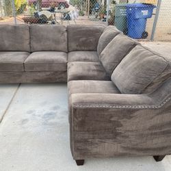 Brown Sectional Couch For Sale