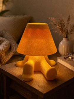 Cute Ambient Table Lamp – Battery LED Included, Ready to Use ✨3D Printed
