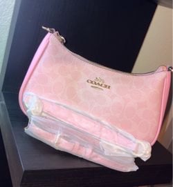Pink coach bag