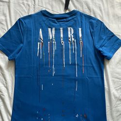 Amiri Paint Drip T shirt - Size Medium