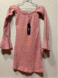 Fashion Nova brand Off the Shoulder Dress