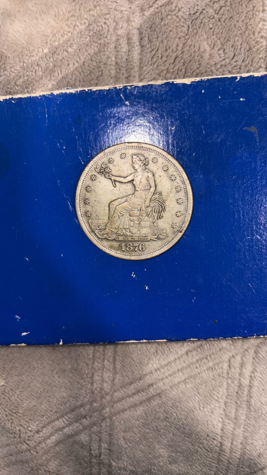 1876-S Trade Dollar – Authentic Silver Coin – San Francisco Mint