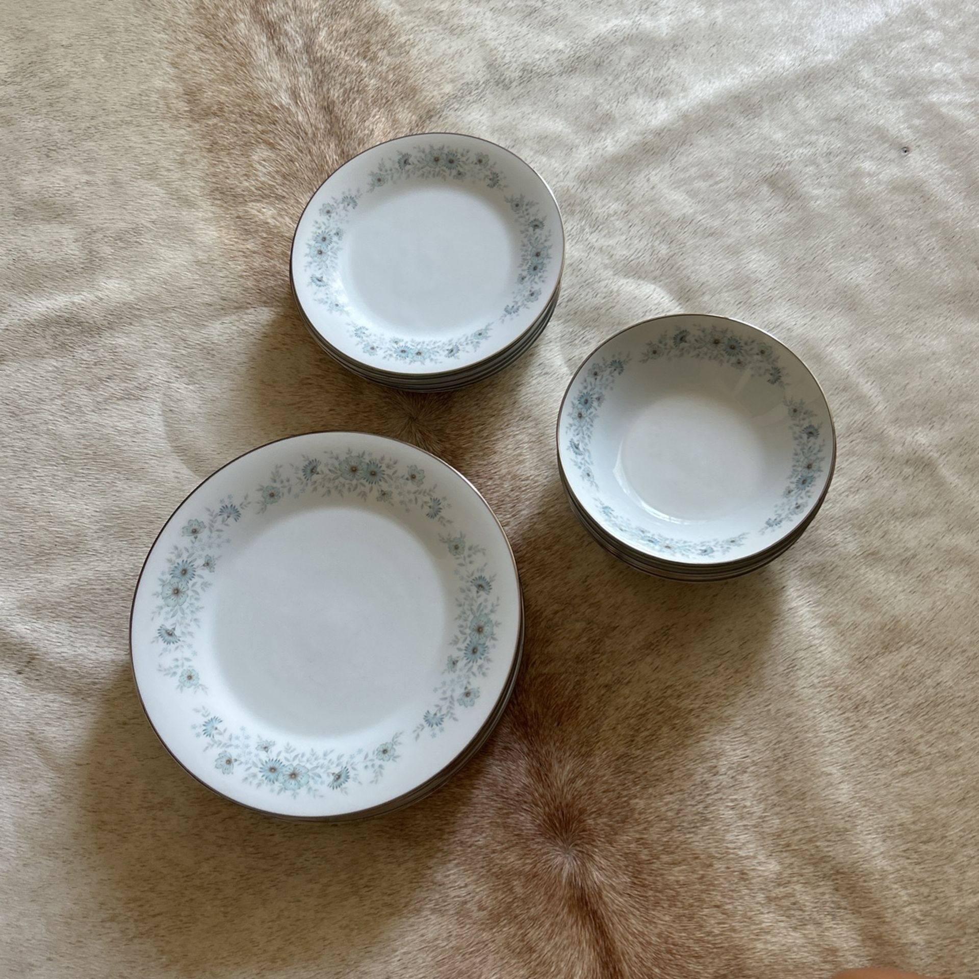 NORITAKE "INVERNESS" china from Japan, set of 6