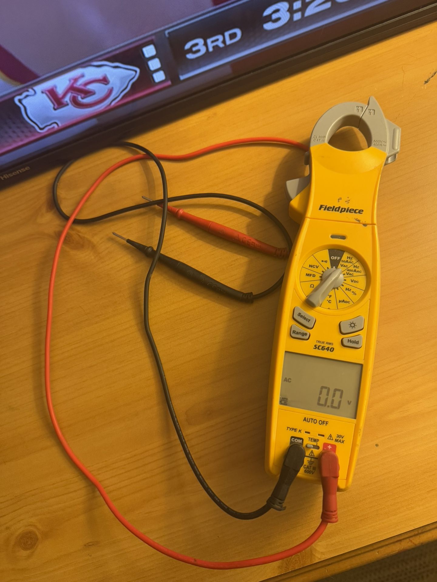 Fieldpiece SC640 Volt Meter