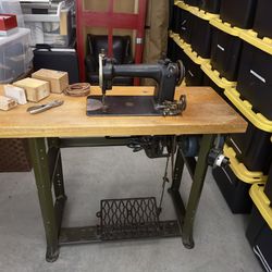 Antique Willcox & Gibbs Sewing Machine 