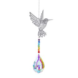 Crystal Suncatcher, Window Suncatcher Prism Hanging Sun Catcher Outdoor Indoor Decor Gift for Mom Christmas Stocking Sutffers Home Decor