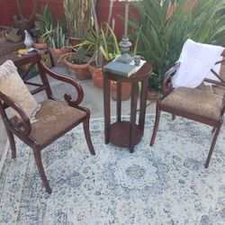Beautiful Pair Of Vintage Sheraton Style Chairs