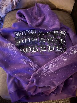 Purple stardust hoodie