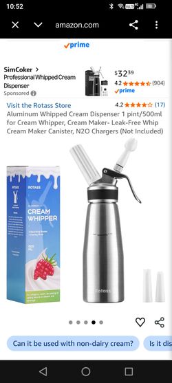 ROTASS WHIPPED CREAM CHARGERS ☕
