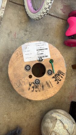 500 FT Spool 6 STR THHN Green Wire 6AWG