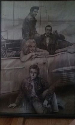 marilyn monroe elvis presley james dean