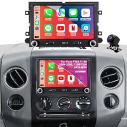 7” CarPlay Android Auto Radio GPS for Ford Mustang Explorer F150