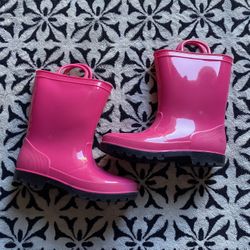 Girl Rain Boots Size 2Y 