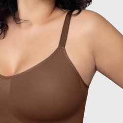 Shapewear Bodysuit for Women Tummy Control V-Neck With Open Gusset Hourglass Collection size L/XL
