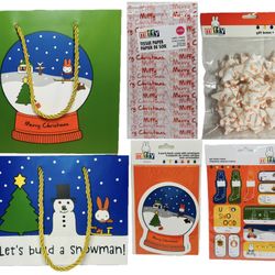 Miffy Christmas Gift Bags, Bows, & Tags, Tissue Paper + Christmas Cards SET NWT