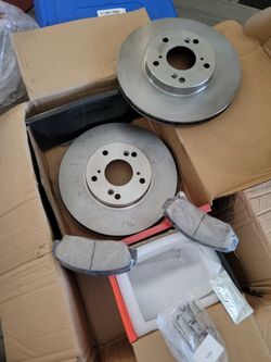 2006-----2011 Honda Civic gx only/ 2003----2007 Honda Accord front ceramic brake pads and rotors