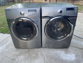 Samsung washer and electric dryer