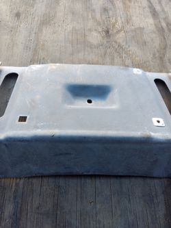 78 - 87 El Camino GMC Caballero Malibu front extra clean license plate bracket