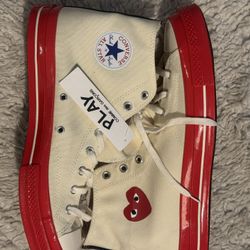 Chuck Taylor Hidden Heart Red Sole High Top Sneaker (Men) Comme des Garçons PLAY