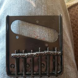 6 Saddle Telecaster Bridge New (Not Free Make Offer)