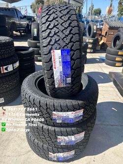 275/60/20 Atlander A/T New Set of Tires Installed and Balanced Set de Llantas Nuevas Instaladas y Balanceadas