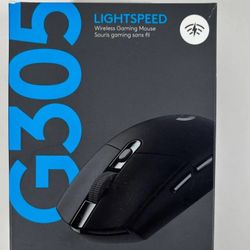 Logitech G305 LIGHTSPEED Wireless Gaming Mouse, Hero 12K Sensor - Black