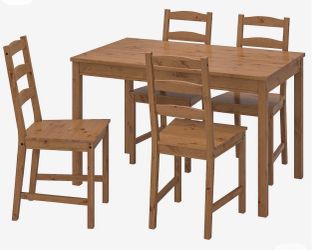 Table and chairs