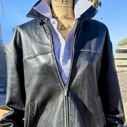 Vintage GOLDEN BEAR LEATHER BOMBER MENS L