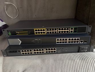 Por network switches 18 port and 24 port