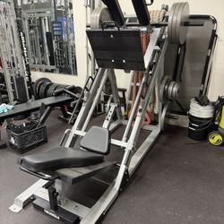 45 Degree Leg Press Hack Squat Combo