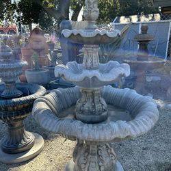 New Water Fountain Made Out Of Cement Perfect Gift 💝 