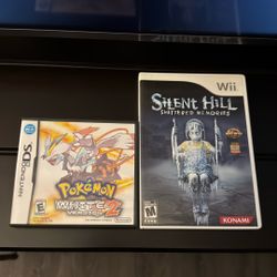 Pokemon White2 3ds Silent Hill Wii