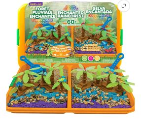Color-Changing Enchanted Rainforest Sensory Playset storage case