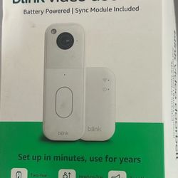 Blink Video Doorbell Camera