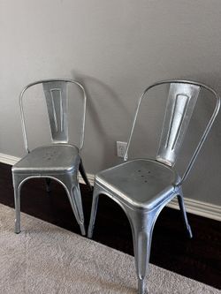 French Metal Chairs