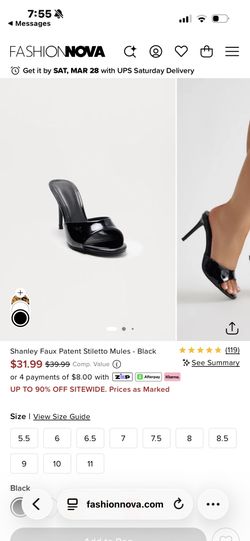 Sexy black heels