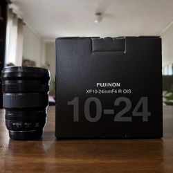 FUJIFILM Fuji Fujinon XF 10-24mm F/4 R OIS Lens