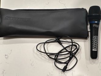 IK Multimedia iRig Mic HD Black Wired Handheld/Stand-Held Microphone