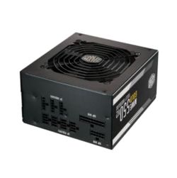 Cooler Master MWE Gold 550 V2 Full Modular, 550W, 80+ Gold Efficiency, 2 EPS Connectors, 120mm HDB Fan, Semi-fanless Operation