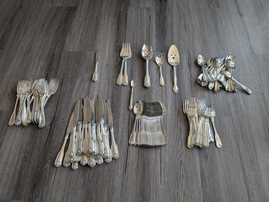 1960s Community Silver Co. Flatware Service for 24 (156 pcs)