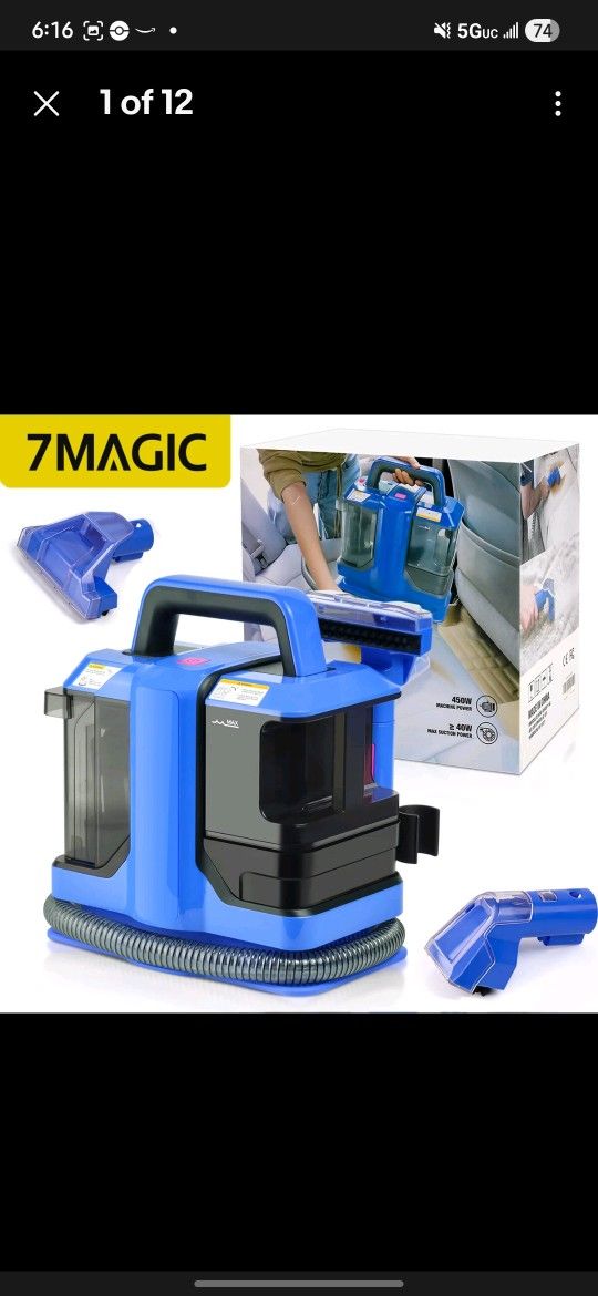 Aspiron Fabric Cleaning Manchine