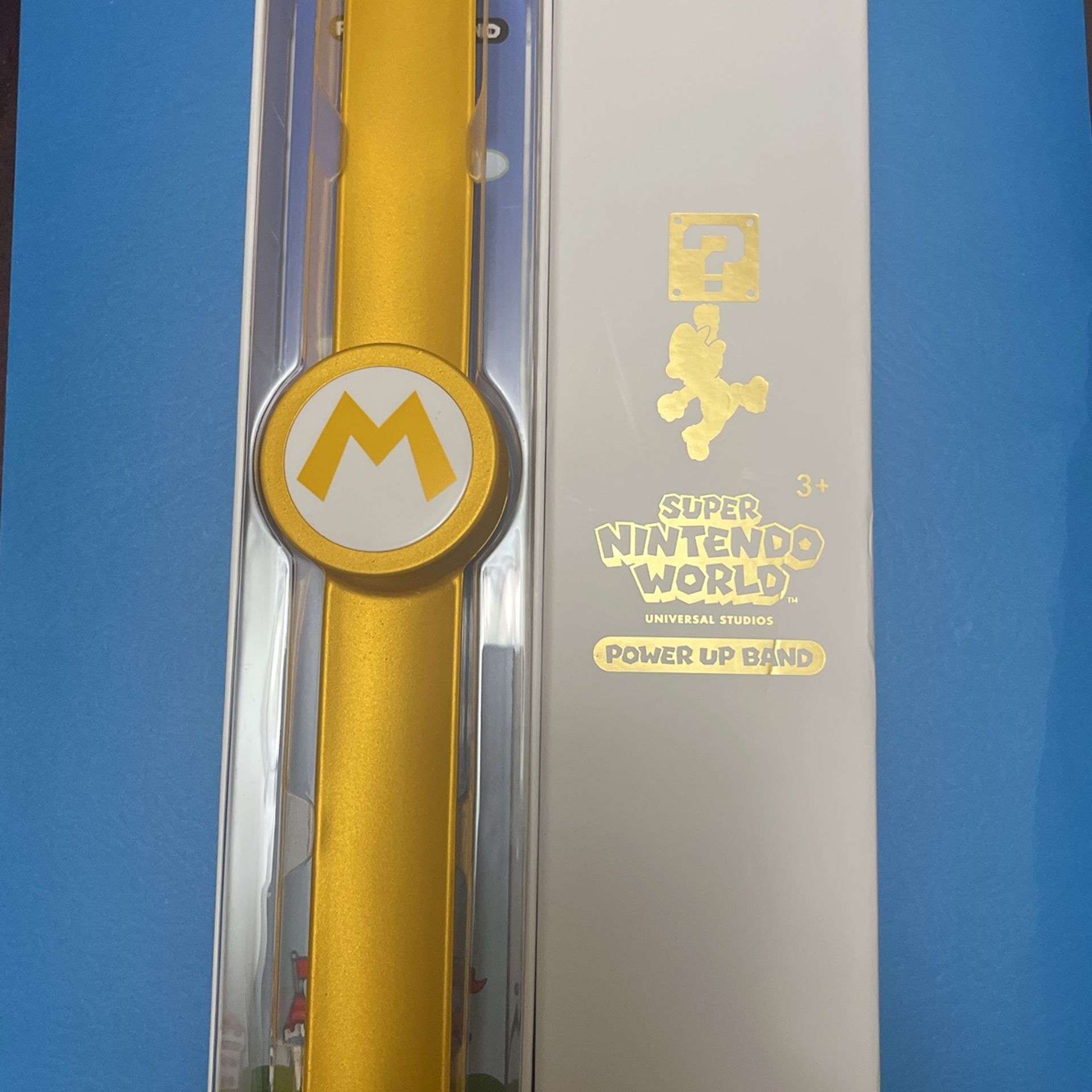 Universal Studios Gold Mario Power Up Band