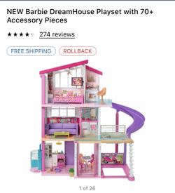 Barbie Dreamhouse Playset with 70+ Accessories