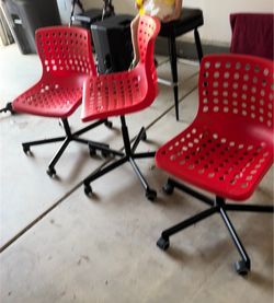 3 Office Chairs for $20