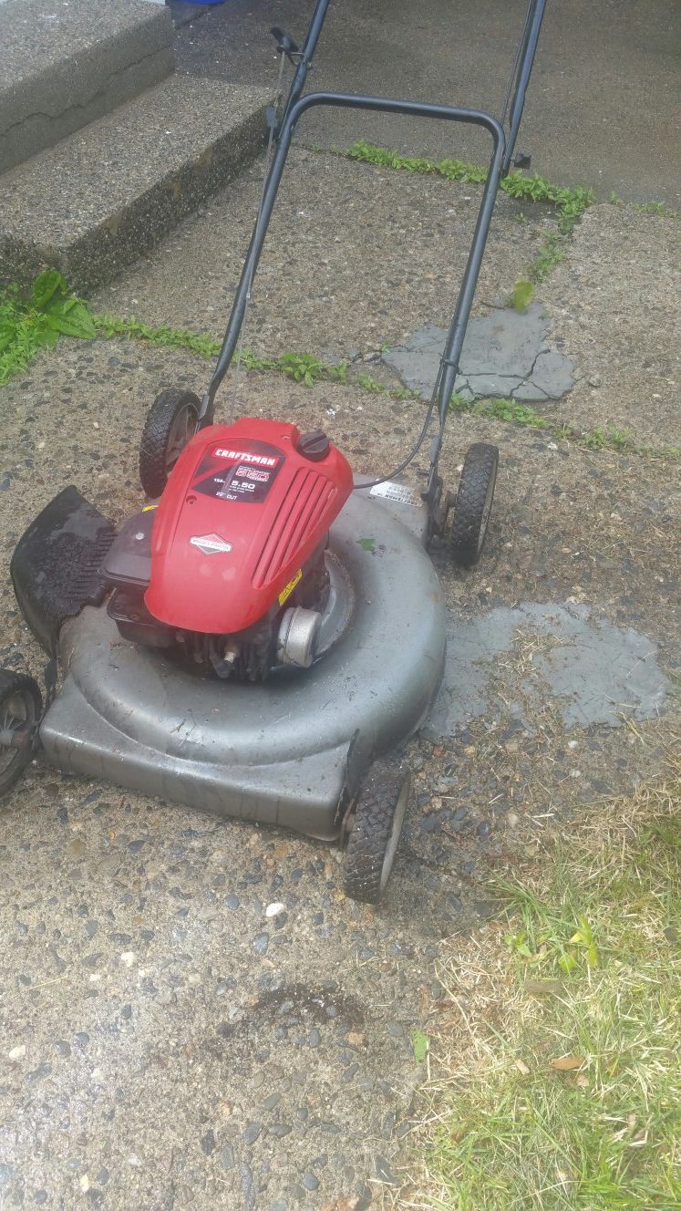 Gas Push Lawn Mower